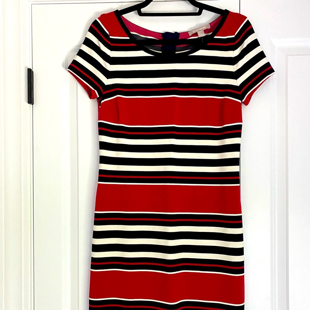 NWT Banana Republic nautical striped dress, size 6.